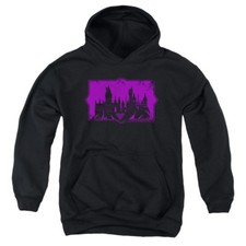 Fantastic Beasts 2 Niños Sudadera con Capucha Hogwarts Silueta Negra Sudadera con Capucha