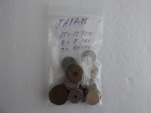 Lot 56 japanische Münzen zufällige Jahre - Bild 2 von 3