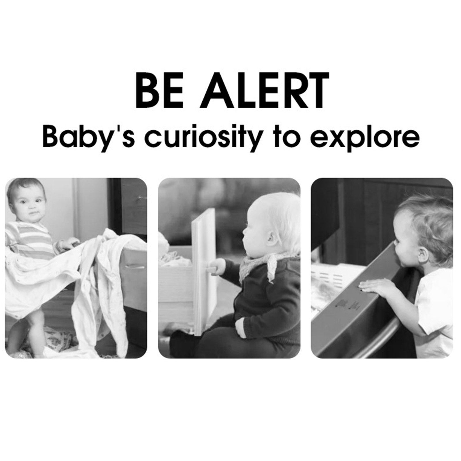 Baby Proof Oven Lock Selfadhesive Prevent Opening Doors Children