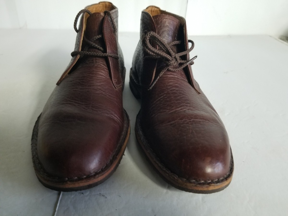 Trask Men Brown 8 Landry Bison Leather Lace Up Oxford Shoes NWOT Comfort Classic Men main image 3