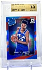 2017-18 Panini Optic Rated Rookie Red #'d /99 Markelle Fultz 76ers BGS 9.5