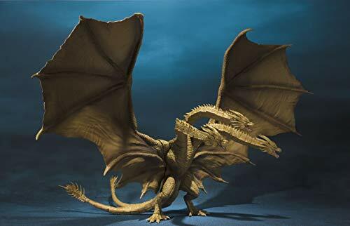S.H.MonsterArts Godzilla King of the Monsters KING GHIDORAH 2019 Figure BANDAI - Picture 5 of 7