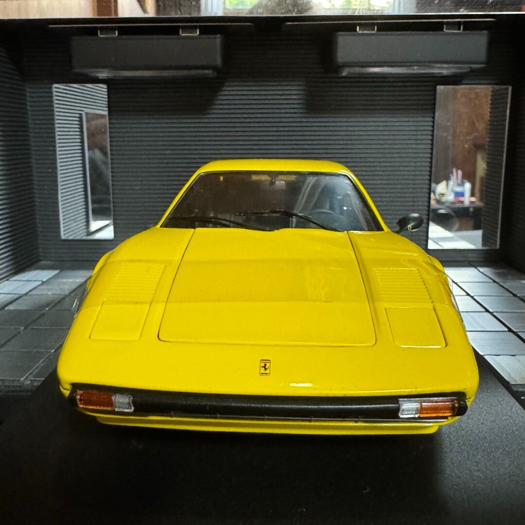 1/18 Kyosho Ferrari 308GTB 1976 Yellow w/ Box From Japan