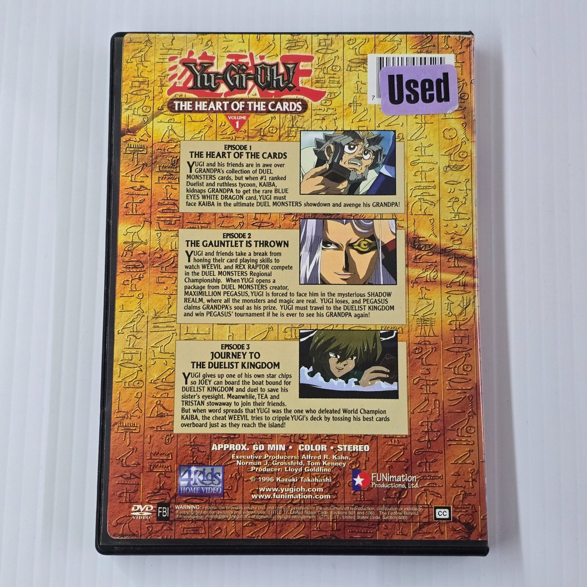 yugioh the heart of the cards episode Yu-Gi-Oh! Promotional items (3 