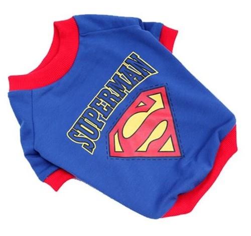 Hundeoverall Jacke Superman S Hund Fasnacht Winter Jacke - Picture 3 of 4