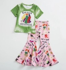 HOCUS POCUS BELL PANTS OUTFIT - NEW - SIZE 5