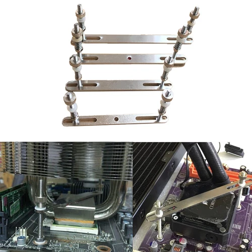 Stainless Water Cooling Waterblock Buckles CPU GPU Heatsink Block Liquid Cooler