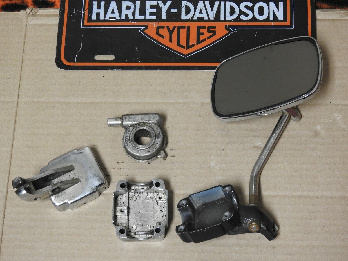 Vintage For Harley Davidson Shovelhead Ironhead Mirror Right | eBay