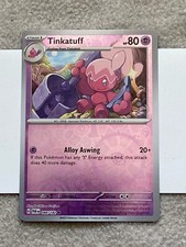 Pokemon TCG Paradox Rift TINKATUFF 84/182 Reverse Holo