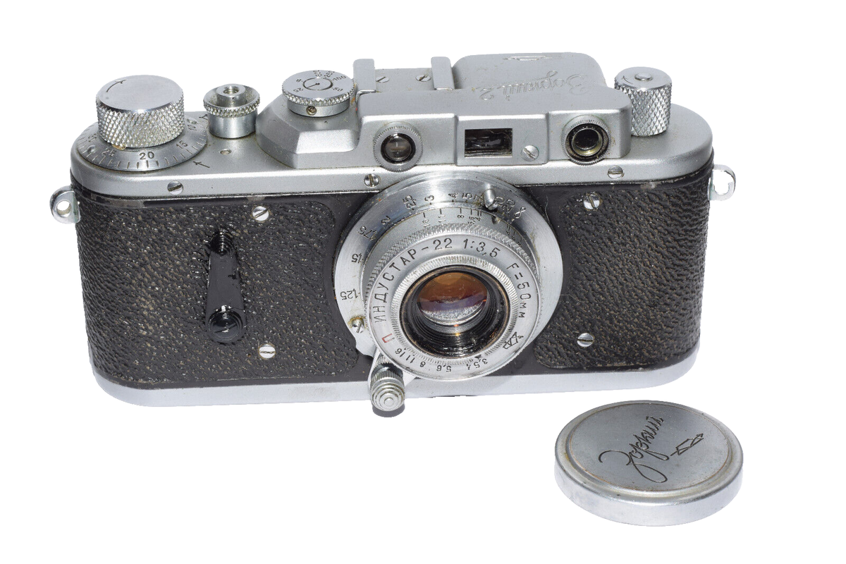 ZORKI 1b ゾルキー1b INDUSTAR - 22レンズf3.5 /50 お買い得品｜ロシア製カメラ ゾルキー1+Industar-22 50mm F3.5 γT964