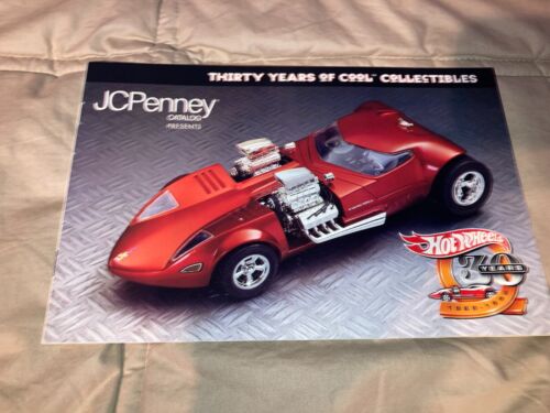 1998 HOT WHEELS J C PENNY Catalog  30 Year Anniversary  NICE - Picture 1 of 3