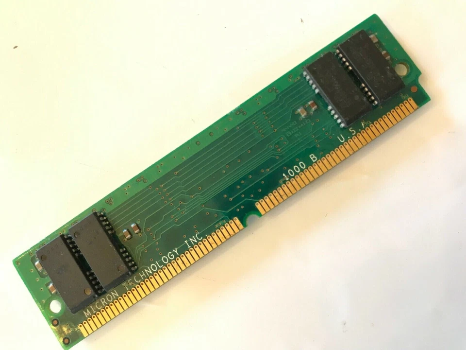 16MB 72 PIN 60NS EDO SIMM MICRON TECHNOLOGY MT12D436DG-6 fcb10.3 - Image 2 of 2