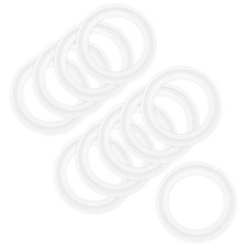 10-Pack Silicone O-Rings Gasket, 1.5" Seal Gaskets Flange Clamp O-Ring