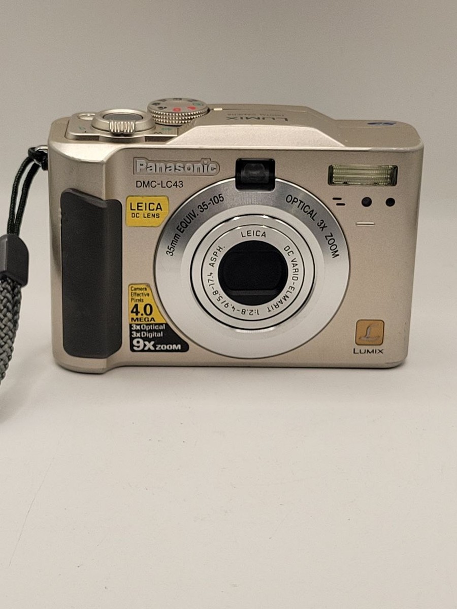 超美品 Panasonic DMC-LC43 デジタルカメラ 動作確認済 乾電池 【公式