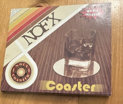 NOFX Coaster CD Album Punk Rock 2009 Fat Wreck Chords Cardboard Sleeve