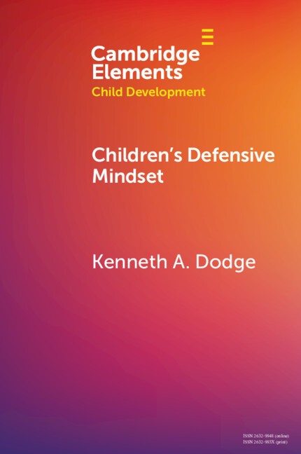 Children's Defensive Mindset Dodge Paperback Cambridge University Press