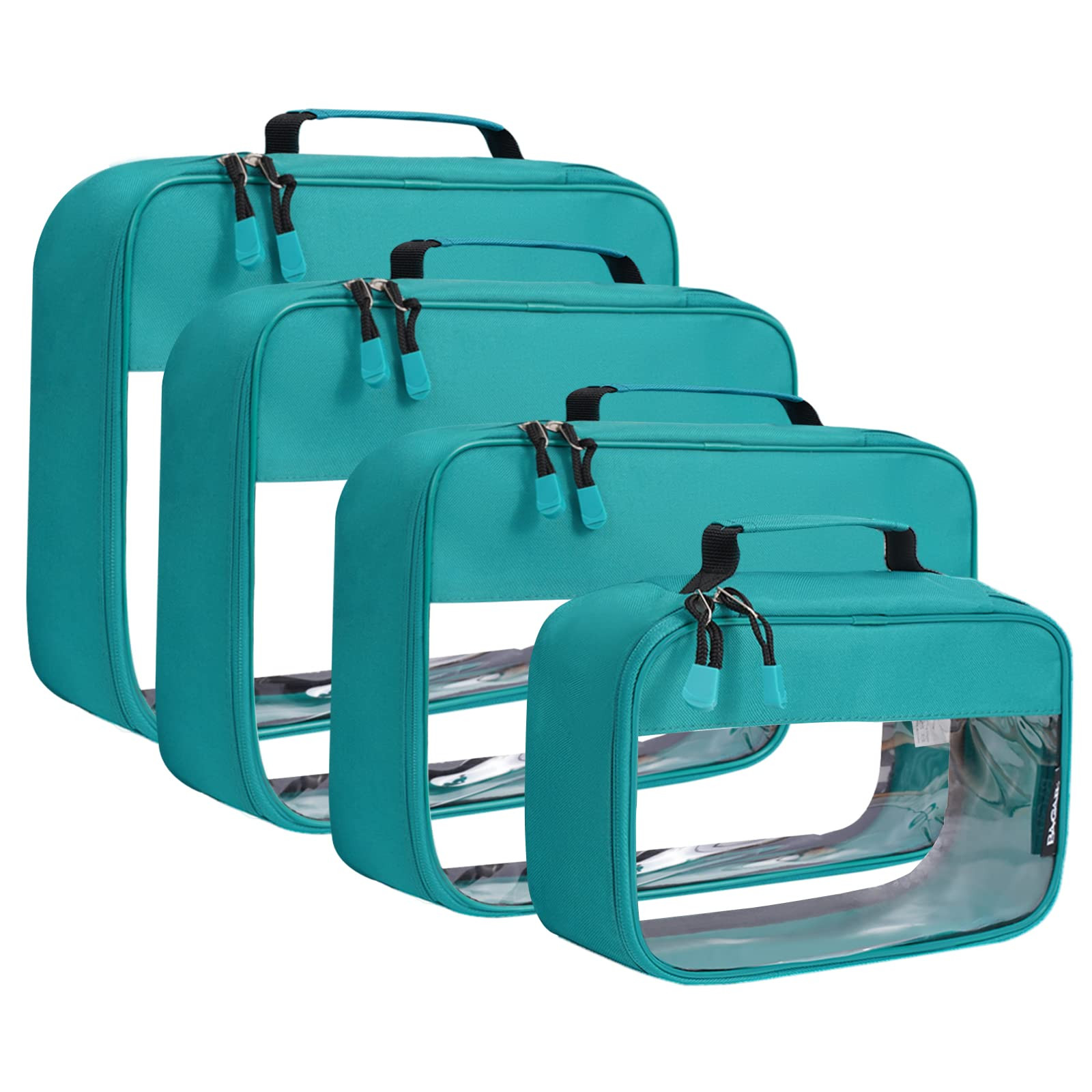 Clear Packing Cubes Organizer for Travel Accessories and Luggage Suitcase-image