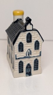 KLM Bols Delft Blue Miniature House Number 7
