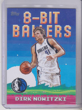 2025-26 Topps Dirk Nowitzki 8-Bit Ballers insert #8B-22 Dallas Mavericks