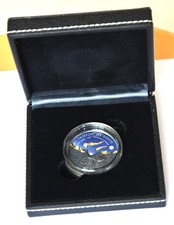 Niger 1000 Francs 2016 Silver AF MOUNT TAZERZAIT African Meteorite Coin COA BOX