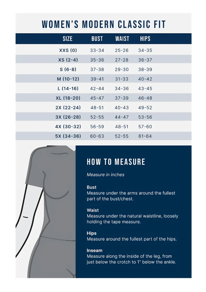 Pantalones Médicos Cherokee Workwear Revolution WW105 Para Mujer Negros Modernos Calce Clásico Foto 4 de 4