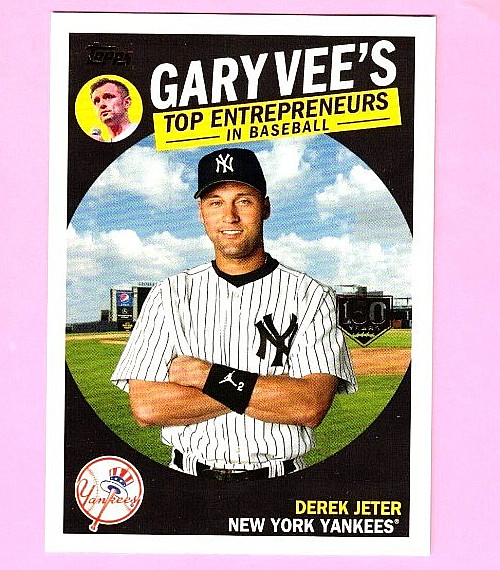 Derek Jeter 2019 Topps Gary Vee's Top Entrepreneurs #GV9 #d 11/150 D637