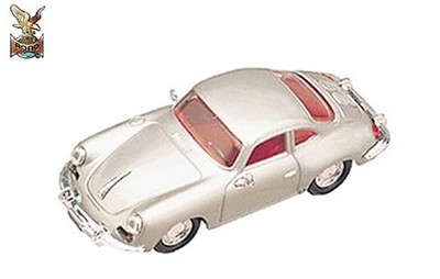 PORSCHE 356 B/C  - silver - Yatming 1:43