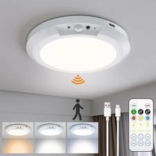 Rechargeable Motion Sensor Ceiling Light with Remote - Magnetic Wirless