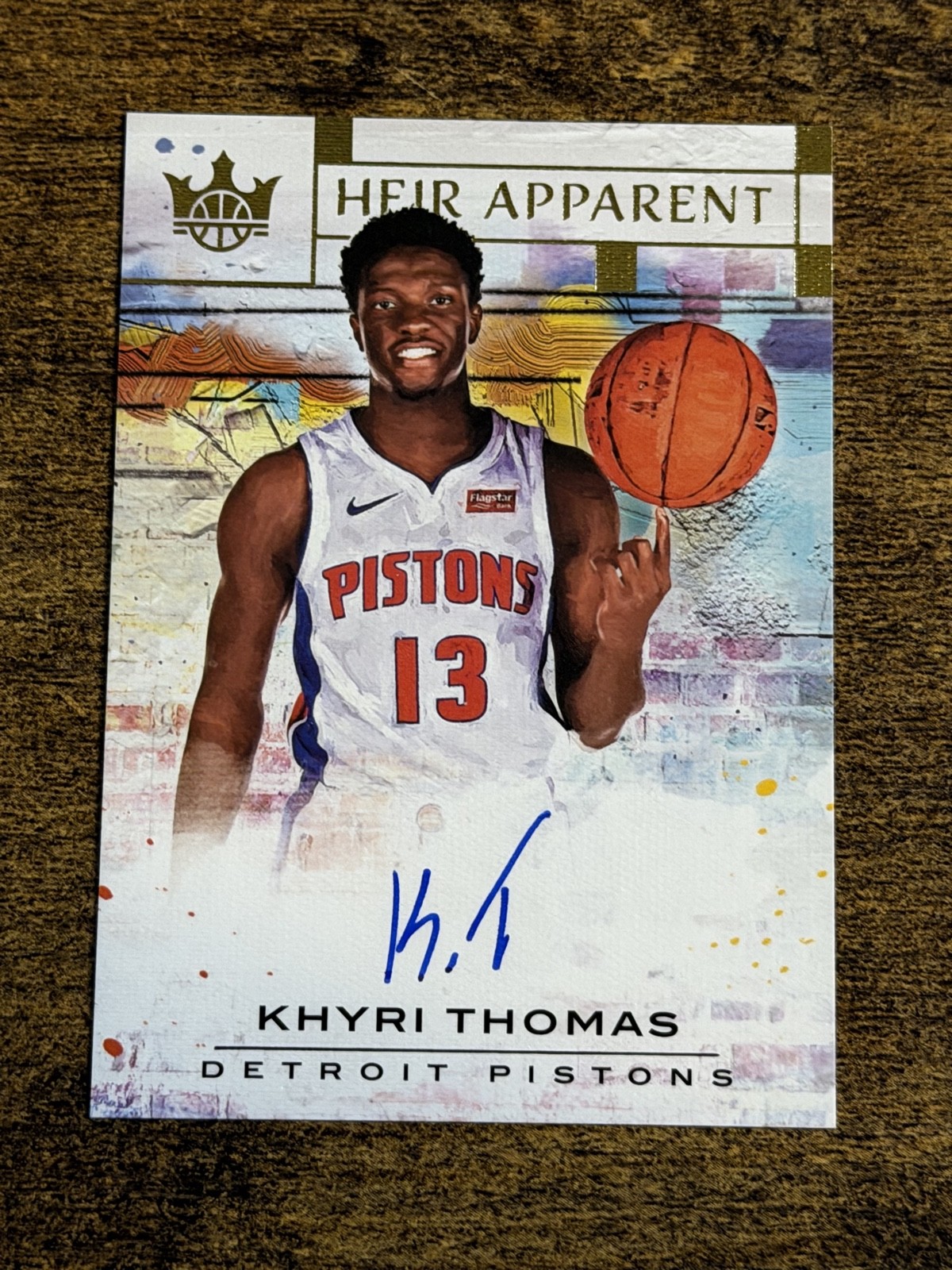 2018-19 Panini Court Kings Rookie Heir Apparent Autographs Khyri Thomas RC /199