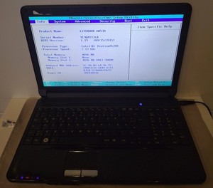 Fujitsu-Siemens Lifebook AH530 Display 15,6"  Netbook  Lap Top  ( 1847 )