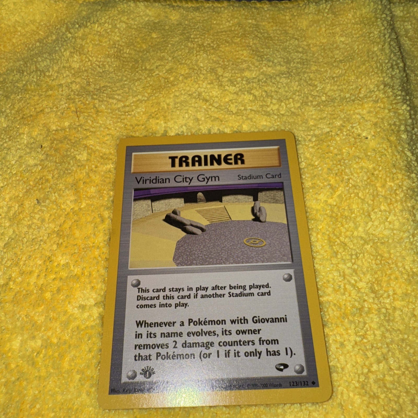 Pokemon - 1st Edition Gym Challenge Viridian City Gym 123/132 NM