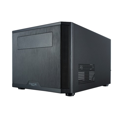 Fractal Design Core 500 Mini-ITX Small Form Factor Aluminum PC Case Black - Picture 2 of 14