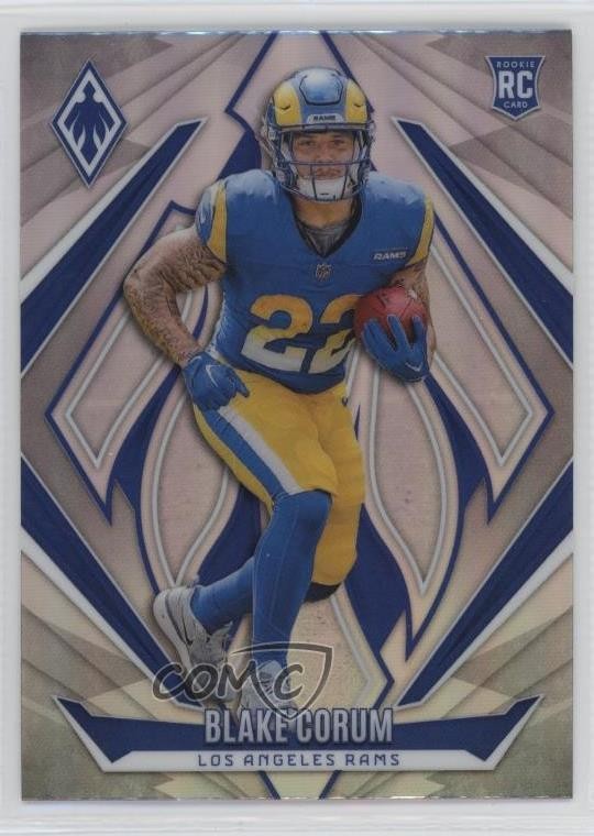 2024 Panini Phoenix Rookies Silver Blake Corum #158 Rookie RC