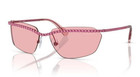 Swarovski Women's Sk7001 401284 64mm Rectangular Sunglasses