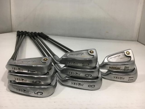 Honma LB-280 Iron Set 8pc 51011S Super Light Titanium Carbon Shafts R-1 Flex - Picture 2 of 4