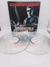Terminator 2 Judgment Day Laserdisc LD 2-Disc Full Screen Arnold Schwarzenegger