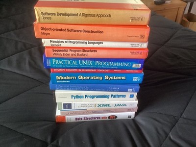 Prentice Hall Lot of 12 Books, Java, UML, C++, Programming