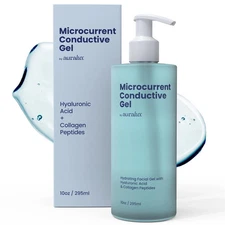 10Oz Conductive Gel for Microcurrent Devices - Collagen Peptides & Hyaluronic...