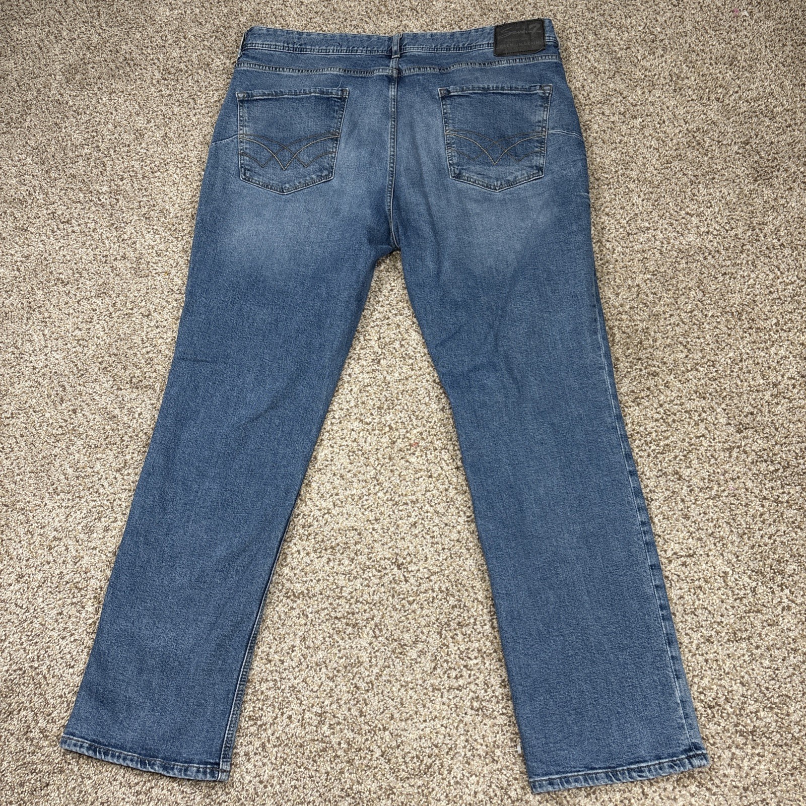MENS SEVEN 7 JEANS THE ULTIMATE CLASSIC STRAIGHT 40x32 Fits 40 X 31 - View 13