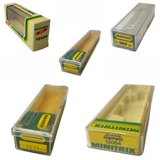 Spur N · Minitrix · Leerverpackung Originalverpackung Leerkarton