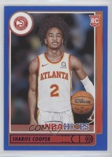 2021-22 Panini NBA Hoops Rookies Blue Sharife Cooper #249 0a3