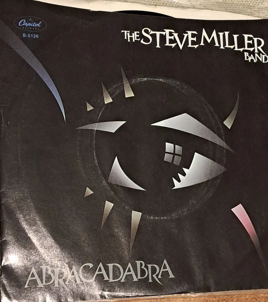 Steve Miller Band Abracadabra / Give it Up Capitol 45 rpm Record B-5126  - Image 2 of 4