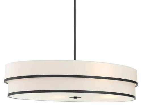 Minka Lavery 2449 Cascade 4 Light 42"W Pendant - Coal - Picture 1 of 8