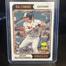 2023 Topps Heritage #7 Adley Rutschman (RC)