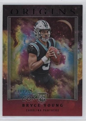 2023 Panini Origins Rookies Holo Red 1/299 Bryce Young #102 Rookie RC gb2