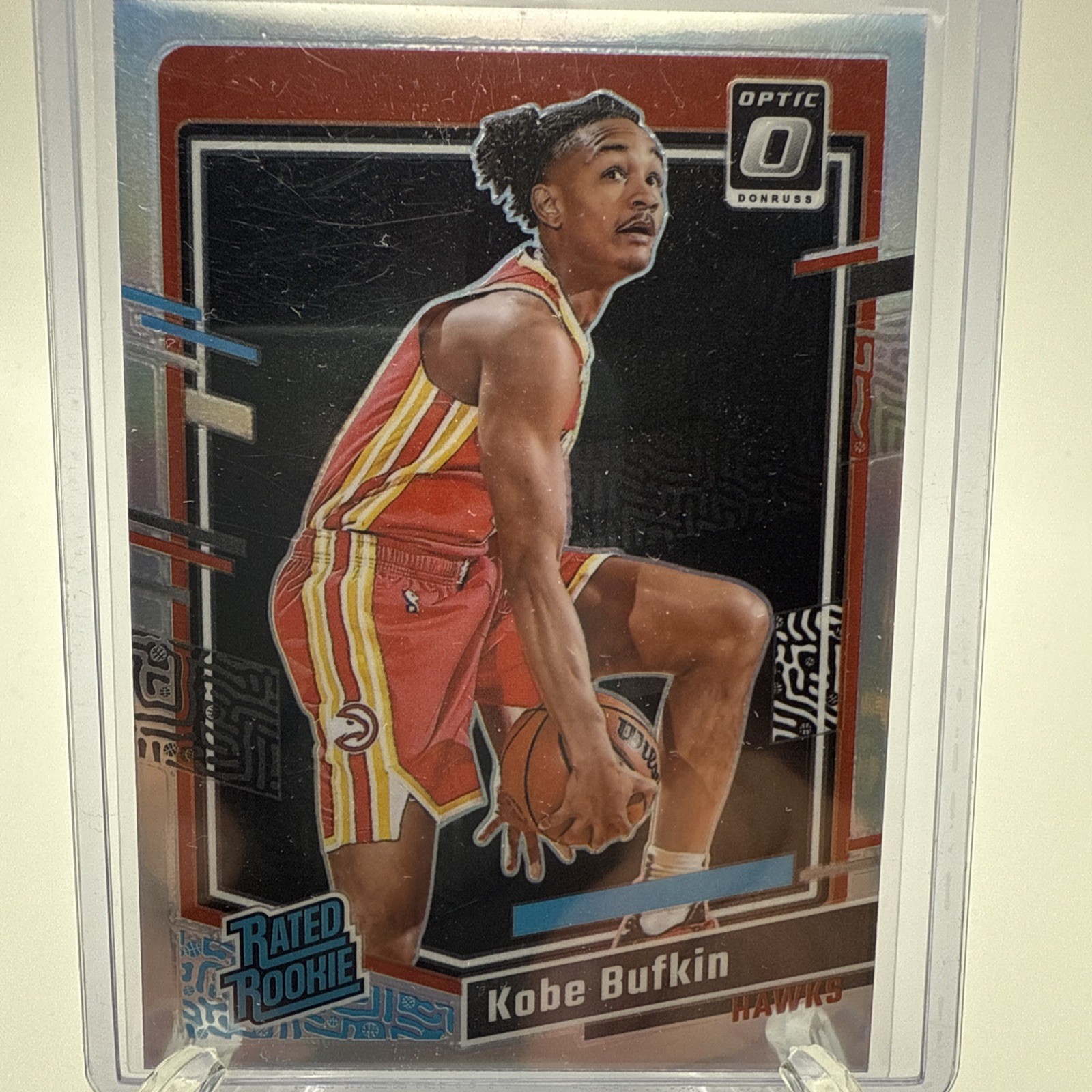 2023-24 Panini Donruss Optic - Rated Rookie Kobe Bufkin #220 Holo Prizm (RC)