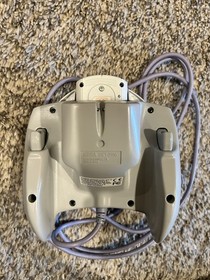 Sega Dreamcast White Game Console With 8 Games And Two Controllers Works Great