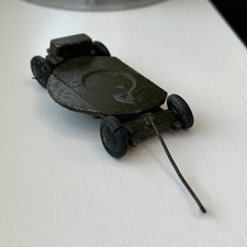 GIVJOY SKYBIRDS 1:72 ANTI-AIRCRAFT GUN TRAILER PAINTED LEAD VINTAGE 1930s/40s