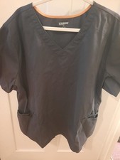 Scrubstar Premium Scrubwear - 3XL Scrub Top - Good Condition - Gray