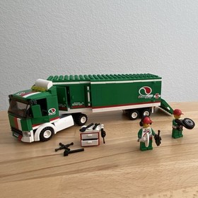 LEGO City 60025 Grand Prix Truck Racing 315pc Complete w/ instructions No Box